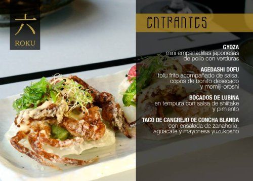 Tacos de cangrejo en Castellón